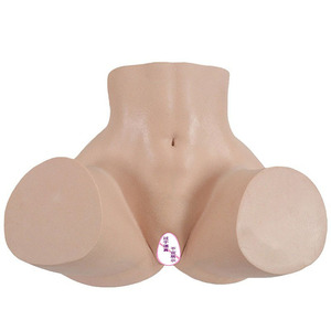 ของเล่นทางเพศสำหรับผู้ชาย น้ำหนัก 23 กก. คุณภาพสูง ทำจากซิลิโคน 100% รูปทรงก้นใหญ่ ช่องสองทาง นุ่มพิเศษ กระตุ้นความรู้สึกเสมือนจริง - Product Image 2