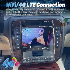 13inch Qled Screen Car Radio for GMC Yukon Chevrolet Tahoe Silverado 2007 2014 Android Video <b>Player</b> Carplay Stereo Tape Recorder - Product Image 2