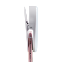 Huizon HZC-L05 Anneau lumineux à clip de haute qualité pour selfie, lumière d'appoint LED rechargeable pour téléphone/appareil photo, maquillage, vlog, prise de vue, batterie 200 mAh