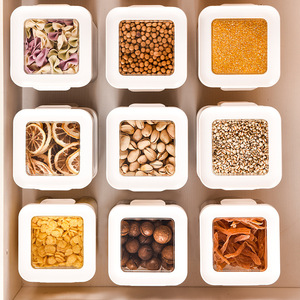 Food <b>Container</b> Rectangle 301-500ML Airtight Clip-On Lid For <b>Snack</b> Storage - Product Image 5