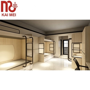 Хорошая цена, высокие взрослые детские Школьные общежития, двухъярусные кровати, детские школьные кровати для клиник - Product Image 2