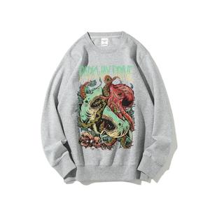 เสื้อคอกลมแนวฮิปฮอปไซเบอร์พังค์เป็นมิตรต่อสิ่งแวดล้อมเครื่องพิมพ์ลายแถบไดรฟ์ <span class=keywords><strong>Parkway</strong></span> คุ้มค่ากับเครื่องจักร - Product Image 3