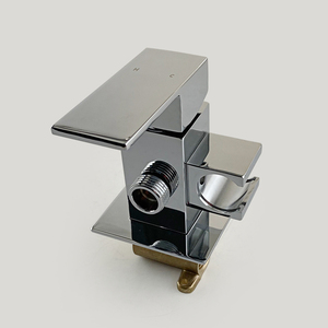 European Zinc Alloy Square Concealed Shower Spray Gun Hot and Cold Set for Bathroom and Hotel Cross-Border <strong>Shattaf</strong> - Product Image 3