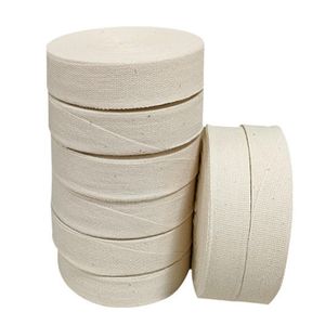 Ruban de liaison en coton tissé uni <span class=keywords><strong>isolant</strong></span> électrique, ligne rouge, sergé chevron, pour moteurs et transformateurs - Product Image 6