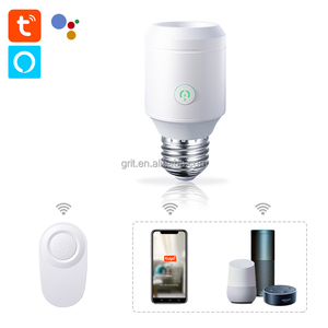 <span class=keywords><strong>Wifi</strong></span> ánh sáng thông minh ổ cắm không dây chuyển đổi ánh sáng Kit <span class=keywords><strong>E26</strong></span> <span class=keywords><strong>E27</strong></span> bóng đèn cơ sở chủ vít-trong đèn ổ cắm cho ánh sáng không có hệ thống dây điện cần thiết - Product Image 1