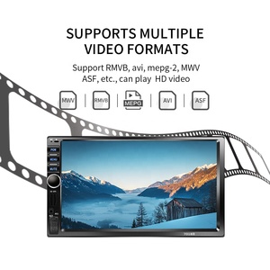 Écran tactile 7 pouces lecture vidéo AM + FM Auto stéréo Radio divers modèles de voiture BT voiture MP5 lecteur GPS pour - Product Image 5