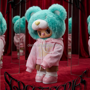 Nouveauté <span class=keywords><strong>2026</strong></span> : Jouets en peluche de collection unisexe série Rebel Bear the Street, boîte mystère (6 pièces/boîte) CHAOSWEET - Product Image 2