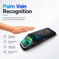 Terminal de paiement biométrique haute sécurité par reconnaissance veineuse palmaire, TPV sans contact avec certification EMV L1/L2