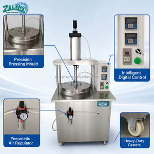 Máquina Industrial para Hacer Panqueques, Prensa Automática para Tortillas de 20-80 cm de Diámetro, Máquina para Prensar Masa y Cocinar Roti, con Certificación CE - Product Image 2