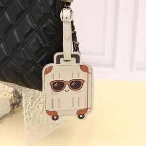 Cute Cartoon Luggage <b>Tag</b> Unique Funny <b>Tag</b> with <b>Name</b> Card Travel Suitcase Cartoon Decoration - Product Image 3