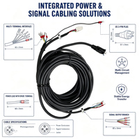 Arnés de Cableado Industrial Multirama Personalizado para Automatización, Robots, Almacenamiento de Energía y Maquinaria