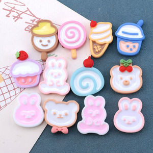 ชาร์มเรซิ่นน่ารักสำหรับตกแต่ง ทำเองได้ ของเล่นทำอาหารจากเรซิ่น ของตกแต่งเรซิ่น - Product Image 2