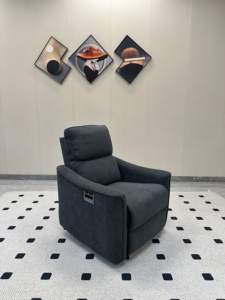Modern nordic luxury furniture living room sofa office relax <b>single</b> sofa lift recliner sofa <b>bed</b> high end <b>electric</b> recliner - Product Image 5