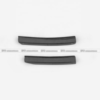 Ensemble de 3 canards de pare-chocs avant pour Civic Type R MK5 FK7 FK8 (à partir de 2017) Marque EPR Fibre de carbone noire Design JS RACING
