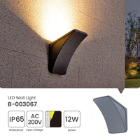 Luminaire mural extérieur moderne à LED Starlit Lighting, IP65, aluminium, 3000K blanc chaud, garantie de 2 ans, durée de vie de 50000 heures, jardin