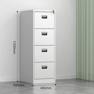 Archivador de Acero Moderno con Cajones con Cerradura, Ecológico y que Ahorra Espacio, para Oficina, Escuela, Hospital y Sala de Estar - Product Image 3