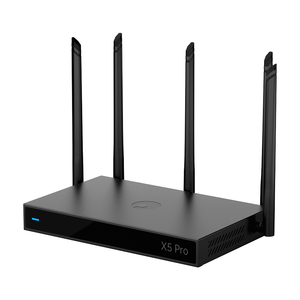 AweSeed X5 Pro Router industriale <span class=keywords><strong>wi</strong></span>-<span class=keywords><strong>fi</strong></span> 6 AX3000, Dual WAN Gigabit, 5 antenne esterne, rete remota, gestione Cloud - Product Image 1