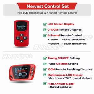 Chauffage de voiture tout-en-un 8KW 12V, chauffage au diesel, chauffage auxiliaire, chauffage d'appoint pour camping-car, camions, bateaux, fourgonnettes, bus - Product Image 4