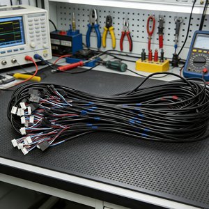 带颜色编码电线的批量多连接器线束组件，适用于商业制冷、暖通空调和工业设备 - Product Image 4