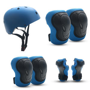 Équipement de protection pour le roller des enfants, ensemble casque de <span class=keywords><strong>cyclisme</strong></span>, vélo d'équilibre pour skateboard, patins à roulettes, genouillères de sport - Product Image 1