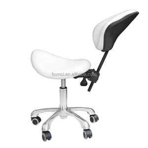 Saddle <strong>Stool</strong> Massage Rolling Work Chair for Beauty Salon Kitchen Spa,Adjustable Hydraulic <strong>Stool</strong> <strong>on</strong> <strong>Wheels</strong> - Product Image 6