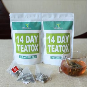 Etiqueta privada Té delgado de hierbas naturales 14 días Té de barriga de desintoxicación para bajar de peso - Product Image 2