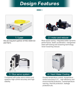 Máquina integrada de tubo de placa láser Rayther para corte de fibra de acero inoxidable de metal completamente automático de alta precisión para promoción - Product Image 6