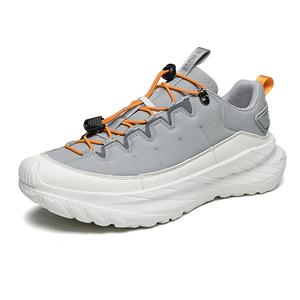 Zapatillas de Running para Hombre Fáciles de Poner y Quitar, con Cordones Rápidos, Suela Gruesa, para Senderismo, Caminar, Trotar, Deporte al Aire Libre - Product Image 2
