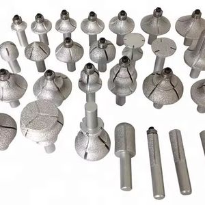 Chân không <span class=keywords><strong>brazed</strong></span> Kim Cương đường viền bánh xe cạnh mài bánh xe cho gốm Granite đá cẩm thạch - Product Image 6