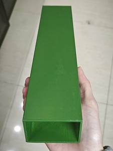 Batten en aluminium de grain de bois de revêtement en métal/tube carré pour le revêtement de mur extérieur - Product Image 5