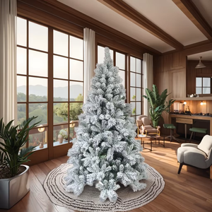 Árbol <span class=keywords><strong>de</strong></span> <span class=keywords><strong>Navidad</strong></span> Artificial <span class=keywords><strong>de</strong></span> Lujo a Precio <span class=keywords><strong>de</strong></span> Fábrica, 6 pies, 7 pies, 7.5 pies, 10 pies, con Nieve Artificial, PVC, PE, con Agujas <span class=keywords><strong>de</strong></span> Pino, Decoración Navideña - Product Image 4