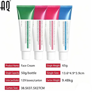 Crème <span class=keywords><strong>anti</strong></span>-rougeurs et <span class=keywords><strong>anti</strong></span>-acné 50 ml, à l'acide hyaluronique et aux extraits végétaux, minimiseur de pores et correcteur de teint - Product Image 5