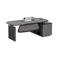Estructura de Escritorio Eléctrico de Altura Ajustable, Escritorio de Oficina Inteligente y Moderno, Soporte para Computadora de Pie, Diseño de Panel de Madera Extensible