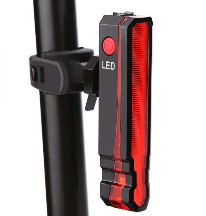 LED bisiklet kuyruk lambası USB şarj edilebilir lazer COB arka lambası bisiklet güvenlik uyarı ışığı lazer işaretçi