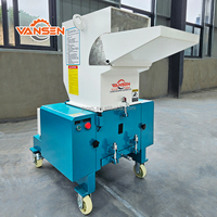 Broyeur de corde en plastique, broyeur de déchets de caoutchouc et de plastique, broyeur de bidons, machine de recyclage et de broyage industrielle pour plastiques