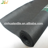 45gr 65gr Noir Jardin Non-tissé Barrière Contre Les Mauvaises Herbes Non Tissé Rouleaux Paysage Non-tissé Tissu