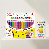 Stylo Magique 3D Pop-up à l'Expansion Thermique pour Dessin, Marqueur Sûr Non Toxique pour Enfants, Idéal pour le Graffiti et les Loisirs Créatifs