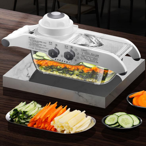 Vente en gros Syh214 Nouveauté : Coupe-fruits et légumes manuel sans fil portable multifonctionnel pour citron, pamplemousse et autres fruits - Product Image 3
