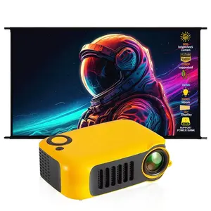 A2000 MINI Projector 4K Portable Home Cinema Theater 3D LED Video Projector 1080P Smart Home Tv 2023 New Game Projectors