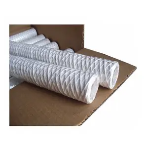 Manufacturers 10 Inch PP Wire Wound Water Filter Element 30 Inch String Cartridge Filter 5 Micron