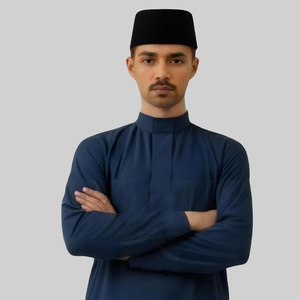 เสื้อผ้าลำลองราคาโรงงาน ป.ศ. 2568  บาจู มาเลยู เทลุก เบลังกา  แบบเยอรมัน ไม่ต้องรีด คุณภาพระดับรอยัล ไซส์ S-5XL  ร.ป. 2568 พร้อมส่ง - Product Image 4