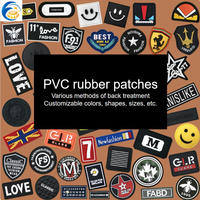 Badge tactique personnalisé en PVC 2D/3D, patch en caoutchouc souple, transfert thermique en silicone, logo en relief avec fermeture auto-agrippante
