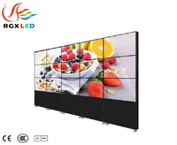 Pantalla de matriz LED de 55 pulgadas, pantalla de visualización a todo color, capaz de mostrar contenido en pantalla dividida