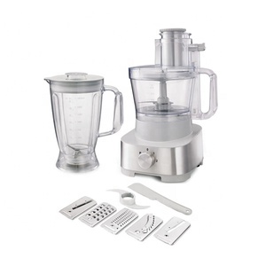 <span class=keywords><strong>Combo</strong></span> de procesador de alimentos y licuadora de acero inoxidable de 3,5 l, potente 1000W con accesorios para triturar/rebanar/picar/moler y hacer puré - Product Image 4