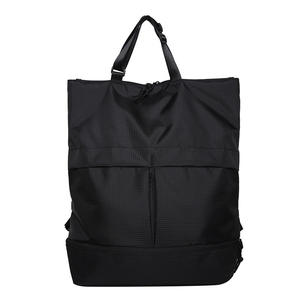 Custom High Quality Factory Custom Logo Shoulder Nylon Waterproof Simple Design Usb Business Travel Laptop <b>Roll</b> <b>Top</b> <b>Backpack</b> - Product Image 1
