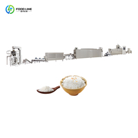 Usine de fabrication de riz enrichi, machine de traitement du riz instantané, ligne de production de riz, équipement de production de riz
