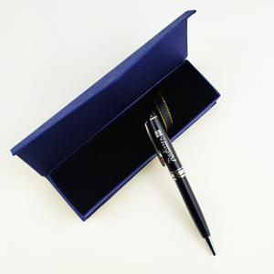 Juego de Bolígrafos de Lujo en Caja de Regalo de Cartón para Negocios, Bolígrafo de Metal con Impresión de Logotipo Personalizada - Product Image 1