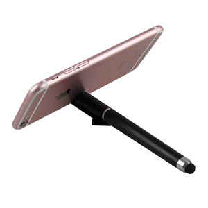 Stylo promotionnel multifonctionnel 4-en-1 à écran tactile, support de téléphone portable, code QR, encre gel 0,5 mm, personnalisable en plastique – Meilleures ventes - Product Image 5