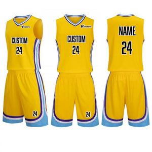 Camisetas de baloncesto de malla sublimadas personalizadas al por mayor, chalecos, camisetas y pantalones cortos estampados OEM, uniformes de talla grande para hombre - Product Image 1