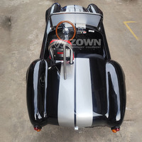 Voiture électrique de luxe sportive classique vintage mini à prix d'usine, 4 roues, batterie au lithium, structure en acier
